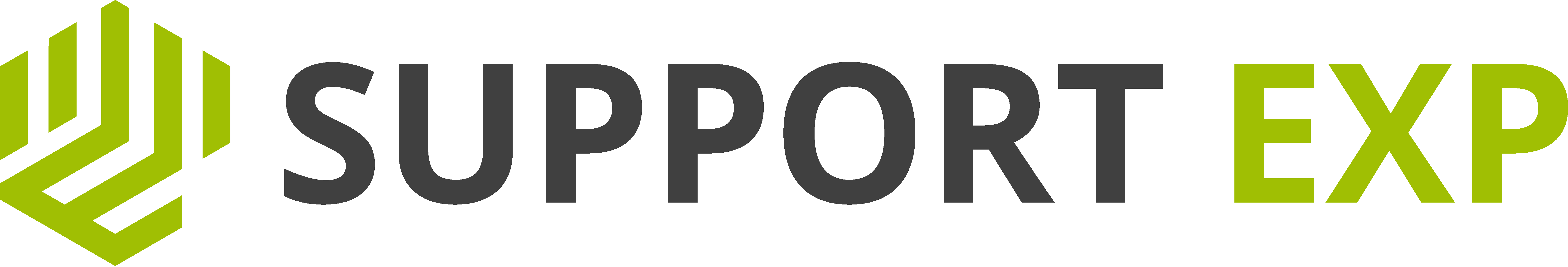 Support EXP Logo Green and Gray-1